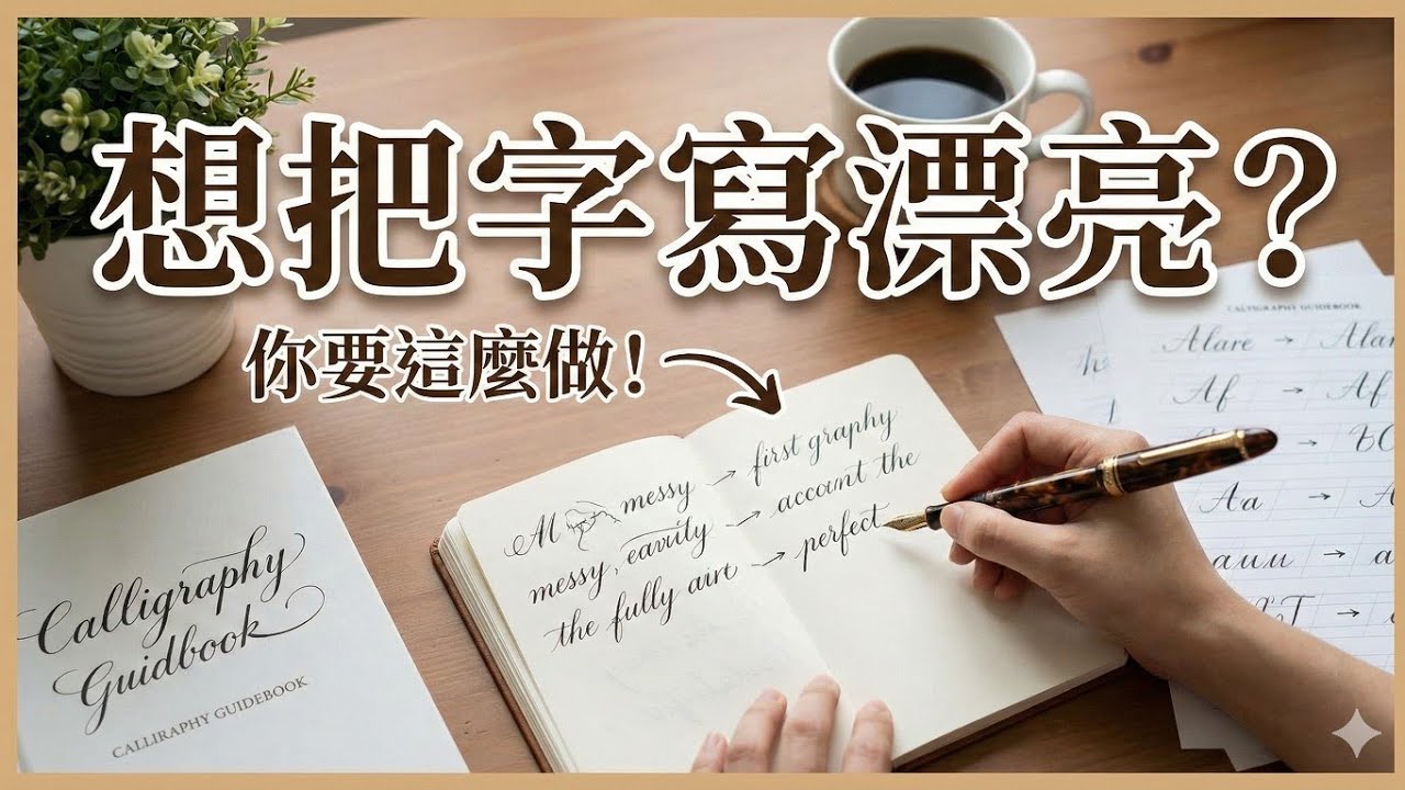 46-想把字變漂亮，你要這麼做-硬筆書法-快速寫好字的方法-把字變漂亮的技巧-左有豎右有橫左豎要拉長-橫畫和豎畫之間的關係