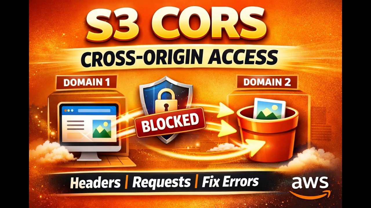 S3 Cors Example S3 CORS Explained | Cross-Origin Resource Sharing in AWS - YouTube