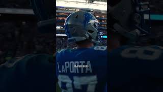 Ford Field erupts for JA-RED GOFF's introduction | Sam LaPorta mic'd up 🎙