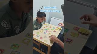 Sorting &amp; matching activity #occupationaltherapy#visualperception #childdevelopment #autism