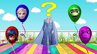 Wrong Eyes? - Frozen - Marinette - Wrong Lips Puzzle Frozen 2 - Chance Sungles - Ladybug