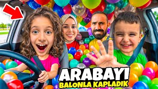 Poyraz Eli̇fi̇n Gi̇zli̇ Plani Ortaya Çiktiarabayi Balonlarla Doldurduk