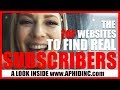 APHID Inc's Top Websites To Find Subscribers - The Struggle