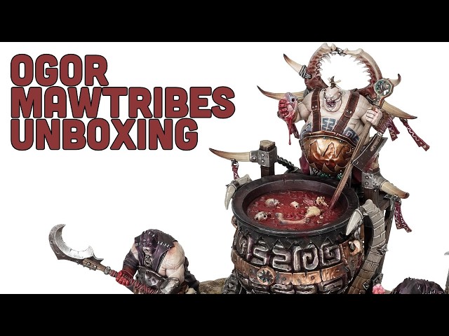 その他 Warhammer Age of Sigmar Ogor Mawtribes Ogor Mawtribes Full Range Unboxing 2026 - Warhammer Age of Sigmar