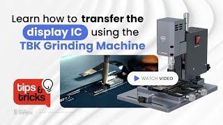 TBK Grinding Machine (Tips and Tricks #78)