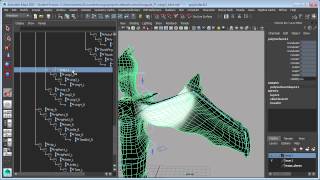 Rigging Wings on Gargoyle