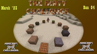 MC Creator Challenges - The Dirty Challenge - Run 04