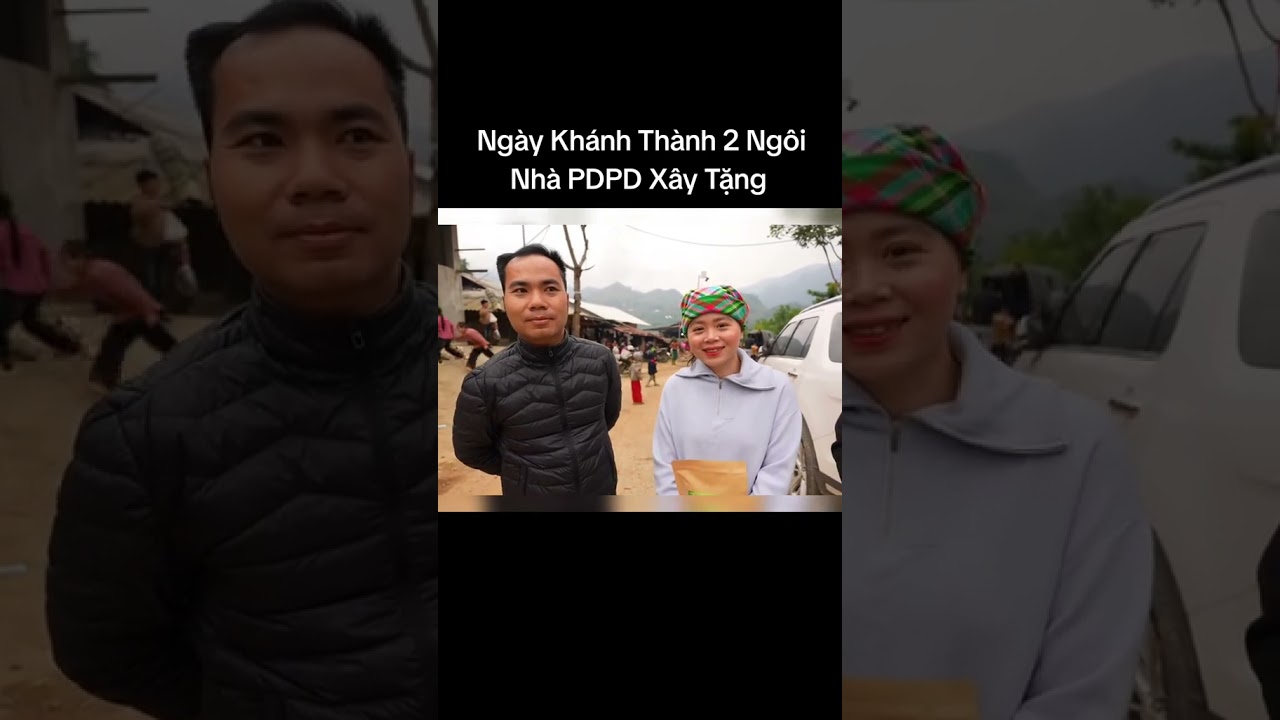 Ngày Khánh Thành 2 Ngôi Nhà PDPD Xây Tặng 
