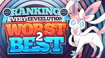 Ranking Every Eeveelution from Worst to Best