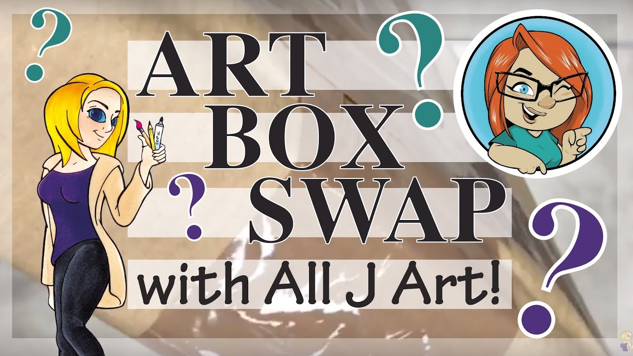 Art Box Swap || AllJArt Collab