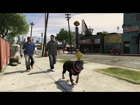 GTA 5 прохождение - Чоп (Chop) - HD 720p