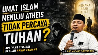 MUSLIMS NO LONGER BELIEVE IN GOD AND ARE EVEN SHOWING SIGNS OF ATHEISM 