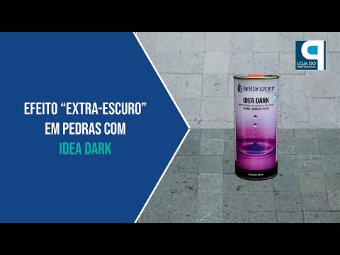 Efeito “extra-escuro” em pedras, com Idea Dark