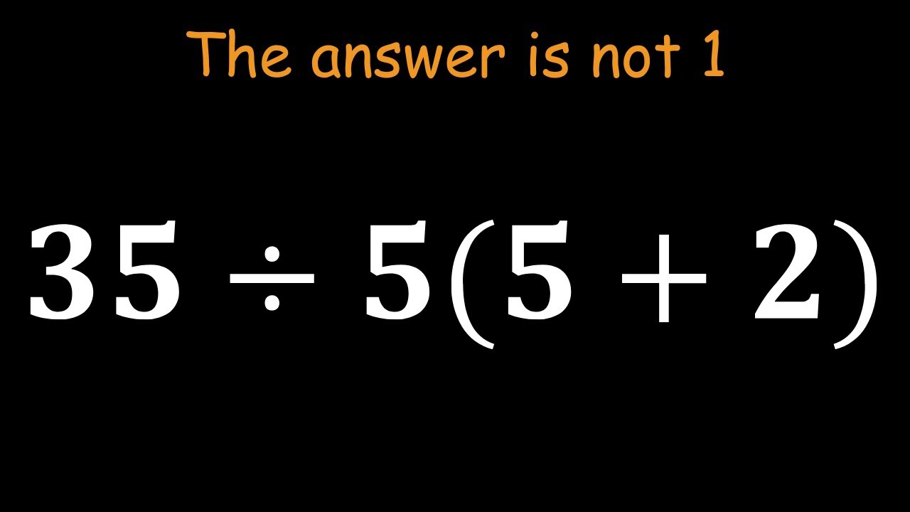 Ошибка в порядке выполнения действий, которая меняет ответ.