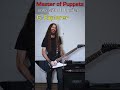 Master of puppets  solo with 10 guitars metallica shorts