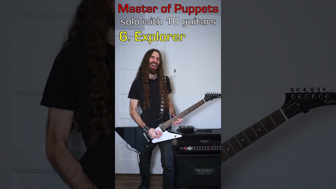Watch Master of Puppets - Solo with 10 Guitars #metallica #shorts on YouTube Watch Master of Puppets - Solo with 10 Guitars #metallica #shorts on YouTube