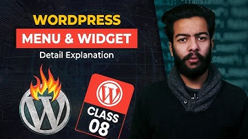 How to Create WordPress Menu & Widget | WordPress Tutorial For Beginners in Urdu/ Hindi | Class no 8