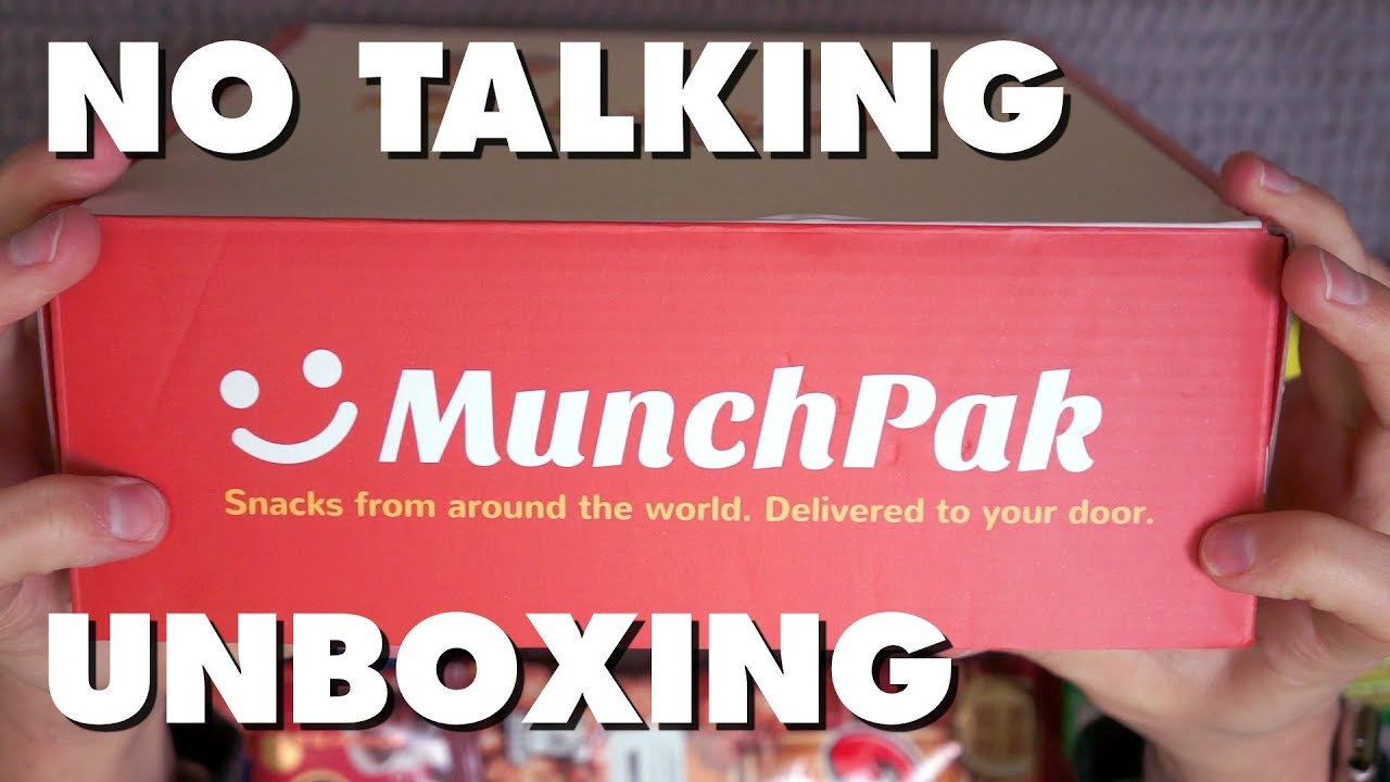 February MunchPak Unboxing - No Talking ASMR