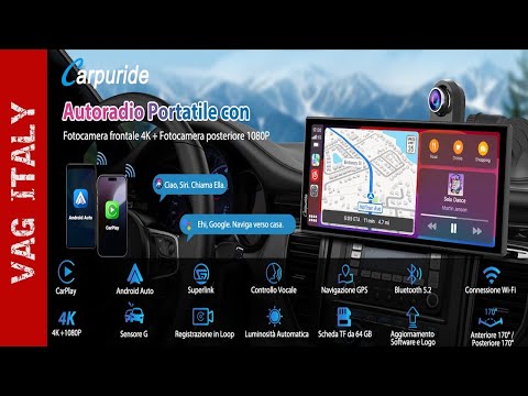 Installiamo il Carpuride W125A con Dash Cam + Apple CarPlay & Android Auto Wireless!