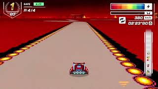 F-Zero 99 - Fire Field 4th lap goes wrong, very wrong