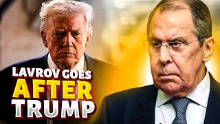 PANIC in Moscow! Frenzied Lavrov ATTACKS Trump with LOUD ACCUSATIONS!