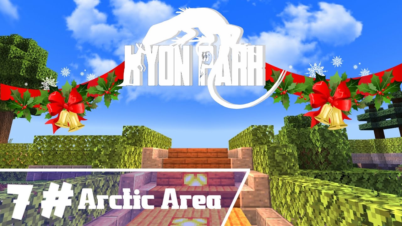 Building a Zoo in Minecraft Arctic Area Kyon Park EP 7 YouTube