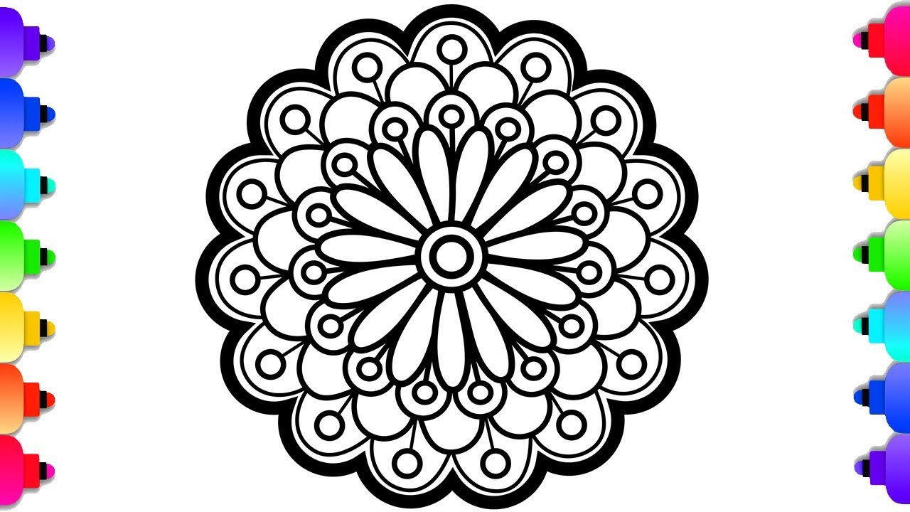 Free Printable Mandalas for Kids - Coloring Pages | 123 Kids Fun Apps