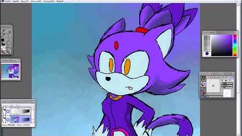 Blaze the Cat - Open Canvas 1.1 Event