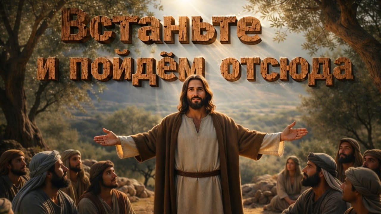 Встаньте, и пойдем отсюда.