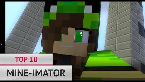 🏆 TOP 10 MINE-IMATOR INTRO TEMPLATES | MINECRAFT MI MC 🏆