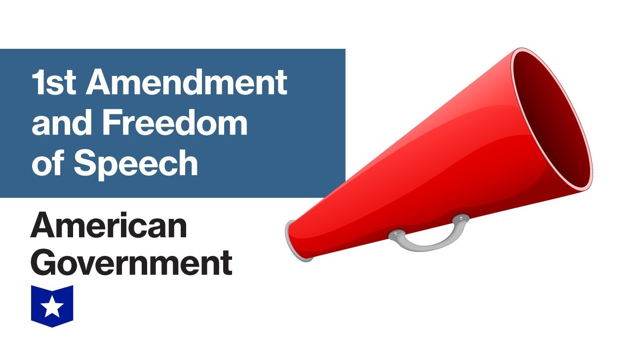 an article about freedom of speech (1st amendment)