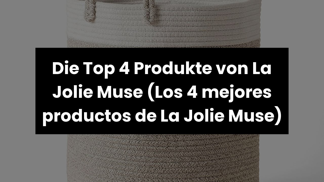 【LA JOLIE MUSE】Die Top 4 Produkte von La Jolie Muse (Los 4 mejores productos de La Jolie Muse) 🙂