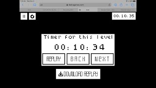 Level 39 coin 10:34 (WR)