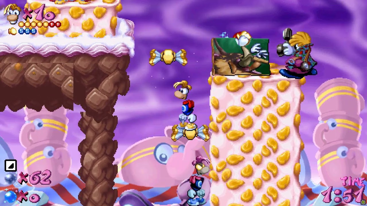 Rayman Redesigner - Candy Chateau Multiplayer