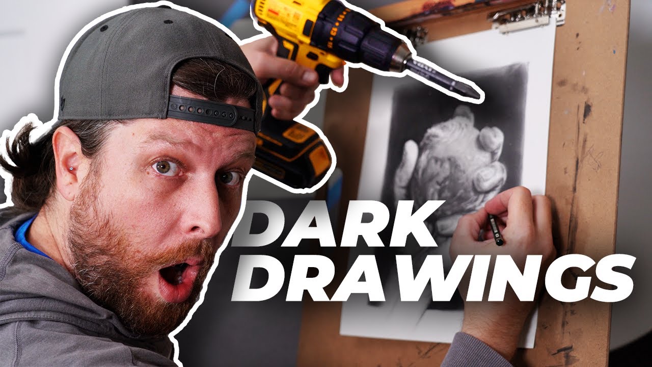 Graphite Powder for Dark Drawings FAST (and how to use it) - YouTube
