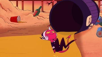 HELLUVA BOSS (S1E3) MOXXIE DRUNK Scenes (⚠️WARNING SPOILED ALERT⚠️)