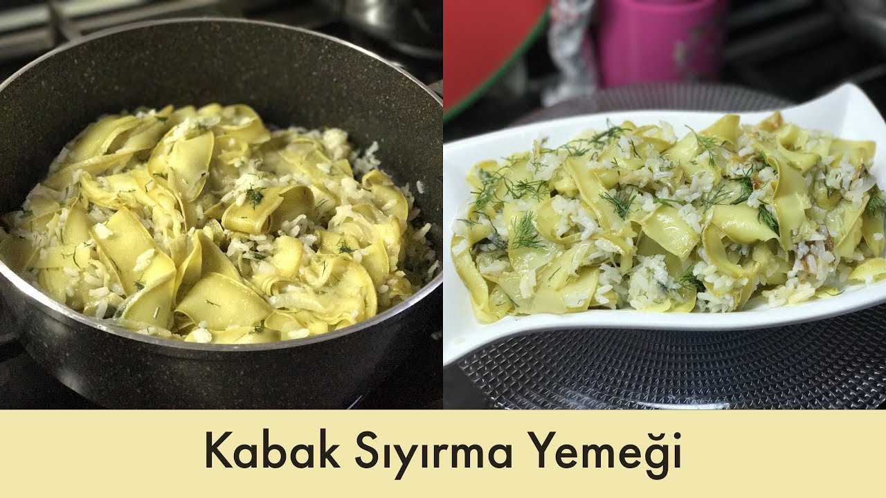Kabak Sıyırma Tarifi Kabak Sıyırma Tarifi