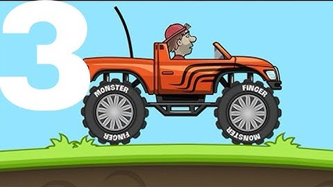 Hill Climb Racing - Gameplay Walkthrough Part 3 - Monster Truck - (Android,IOS)