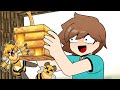    robbing beehives  minecraft anime