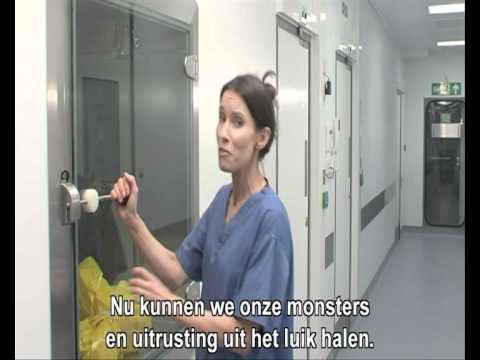 Entering and leaving laboratory containment - Dutch subtitles