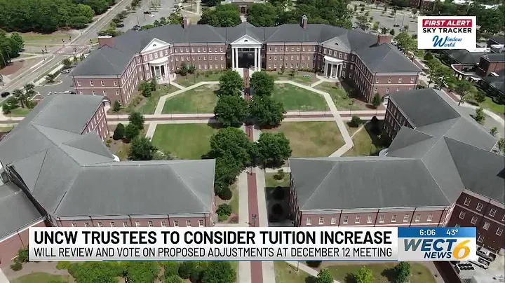 UNCW Board of Trustees considers tuition increase, campus facility projects