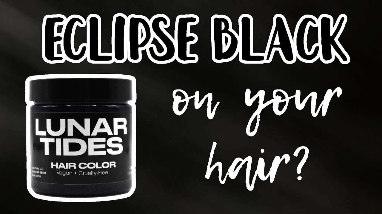 Eclipse Black Hair Dye  Lunar Tides - LUNAR TIDES HAIR DYES
