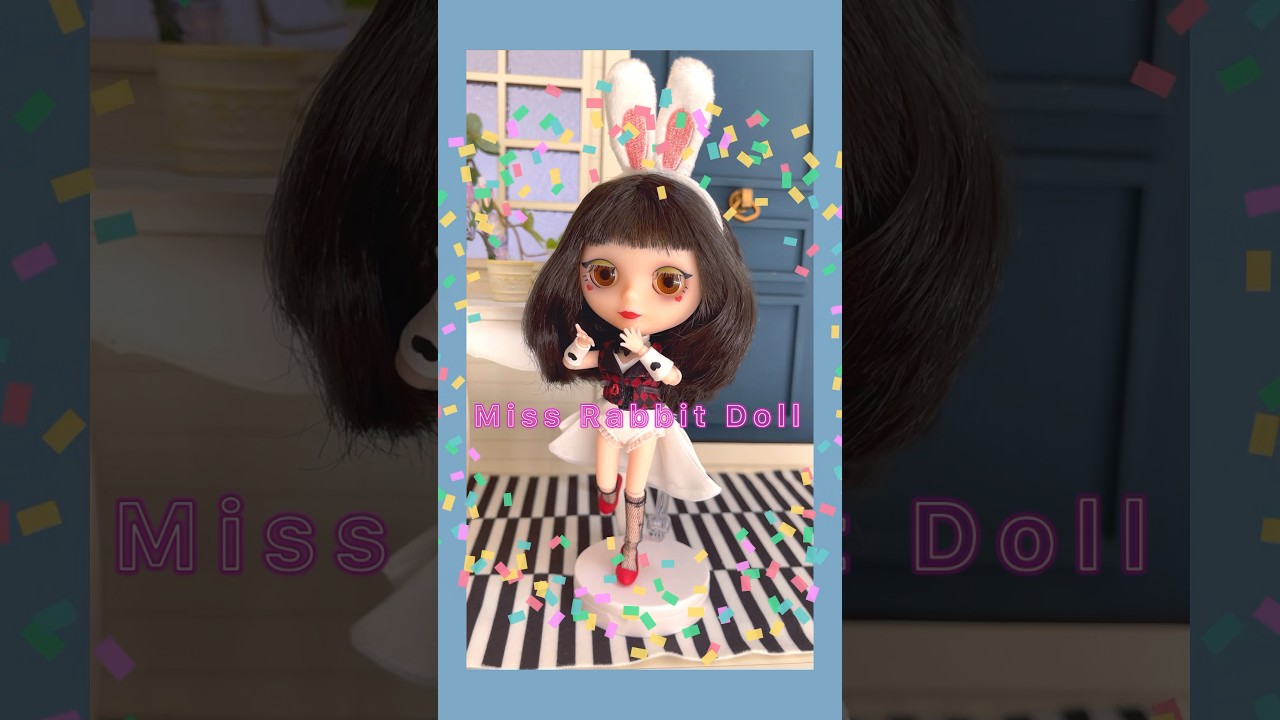 POP MART Blythe】Miss Rabbit Doll 開封したよ！#doll #ドール