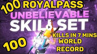 BGMI highest kill new world record || 100 royal pass giveaway bgmi pubg jonathangaming  scoutop