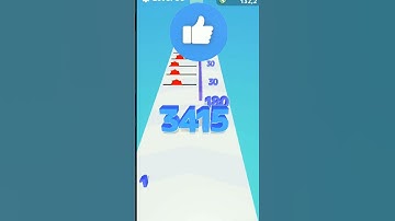 Number run 3d || Wolf Gamer #shorts #numberrun3d