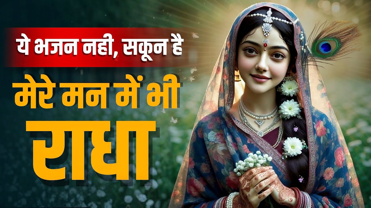 🌼 Soulful Mere Man mei Bhi Radha Bhajans 2026 | Divine Nonstop Krishna Bhakti Songs | Peacful Bhajan