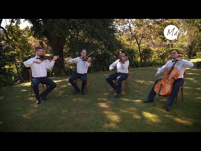 Canon in D Pachelbel - QUARTETO DE CORDAS MAFRA -  (Mafra Produções Musicais) - Fazenda Fagundes