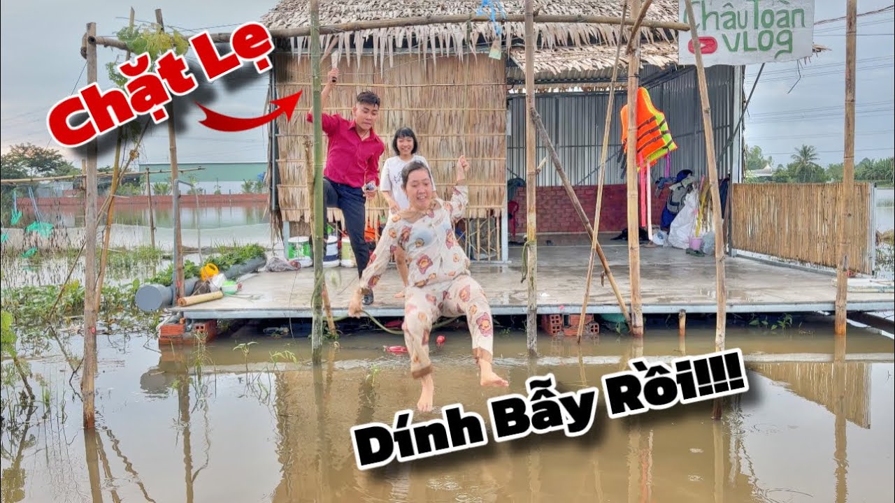 Châu Toàn Vlog - Troll Toàn Thử Thách Gia Đình Đánh Đu Có Thưởng Nhưng Thật Bất Ngờ...!