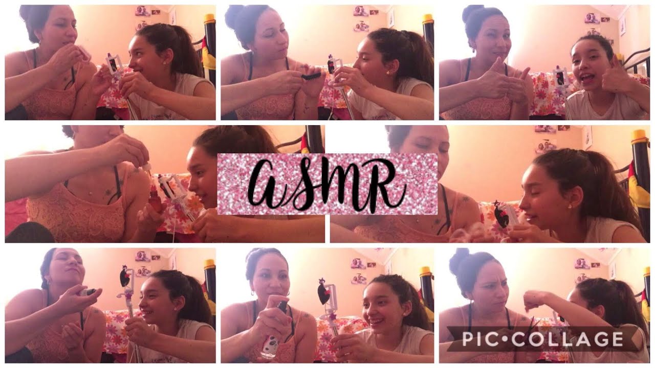 Mi MAMÁ HACE ASMR POR PRIMERA VEZ | Noelia Asmr