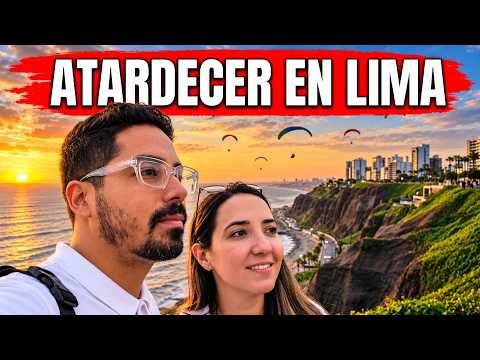 THIS IS HOW YOU ENJOY LIMA 🇵🇪🌅 | Sunset, parks and life by the sea.